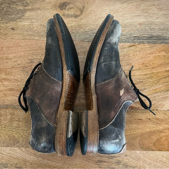 Bed Stu Mens Oxford 8.5
Brown Cobbler Distressed
Lace Up Dress Hand Crafted - Picture 7 of 16